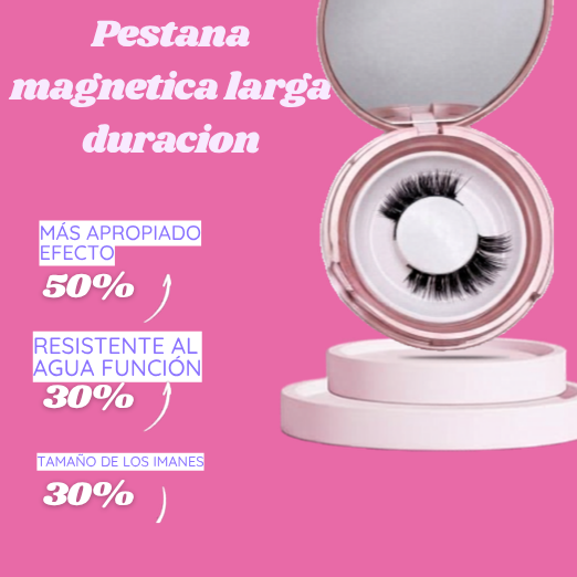 Pestañas Magnéticas Profesionales – Sin Pegamento, Sin Drama