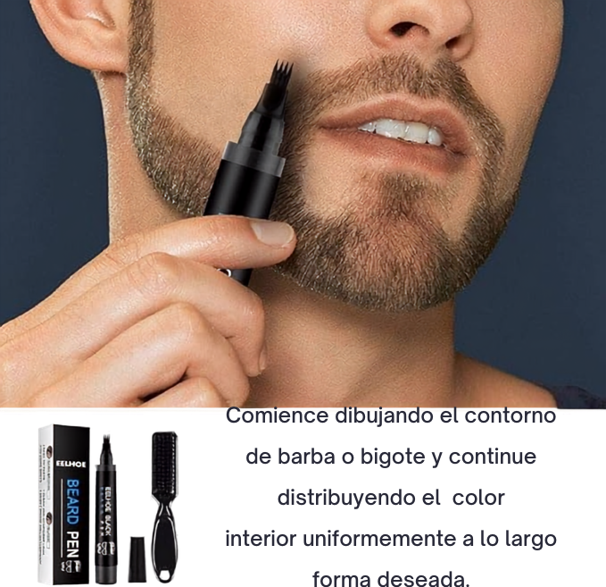 PEN BEARD – El Lápiz que Transforma tu Barba en Segundos