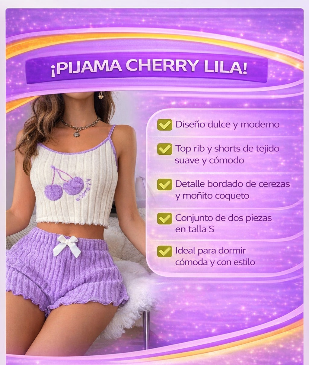 Pijamas para Mujer | Conjuntos y Batas Frescas | paga al recibir