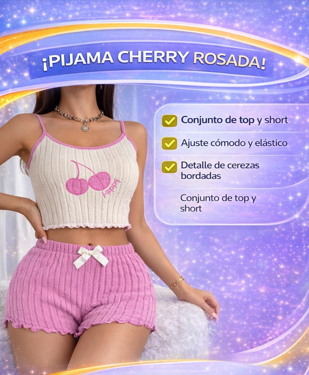 Pijamas para Mujer | Conjuntos y Batas Frescas | paga al recibir