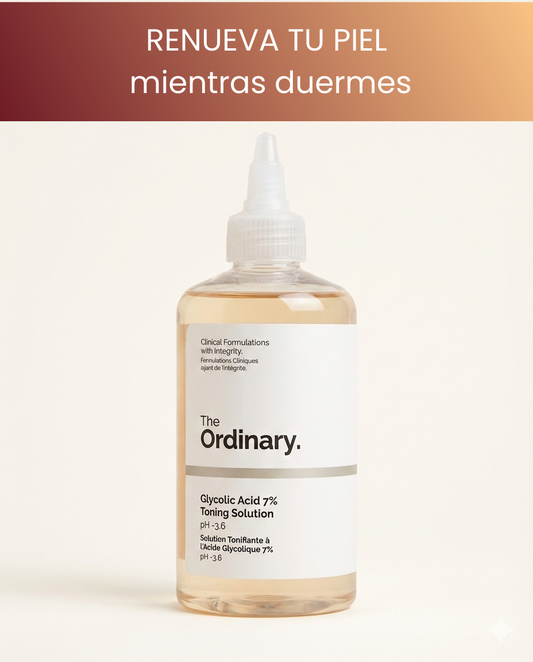The Ordinary– Tónico Exfoliante para Mejorar Apariencia de Zonas con Tono Desigual en RD