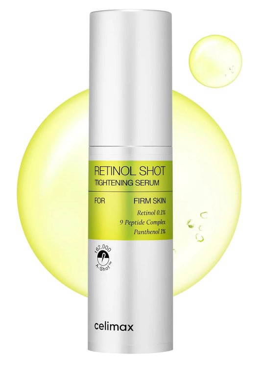 Celimax Retinol Shot  — Suero Reafirmante con Retinol 0.1% y 9 Péptidos