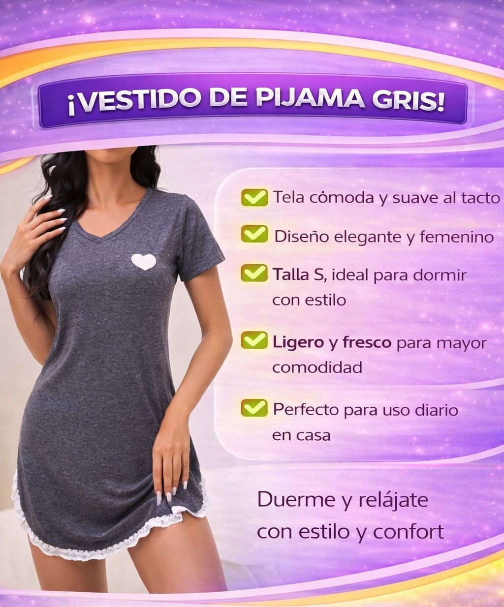 Pijamas para Mujer | Conjuntos y Batas Frescas | paga al recibir