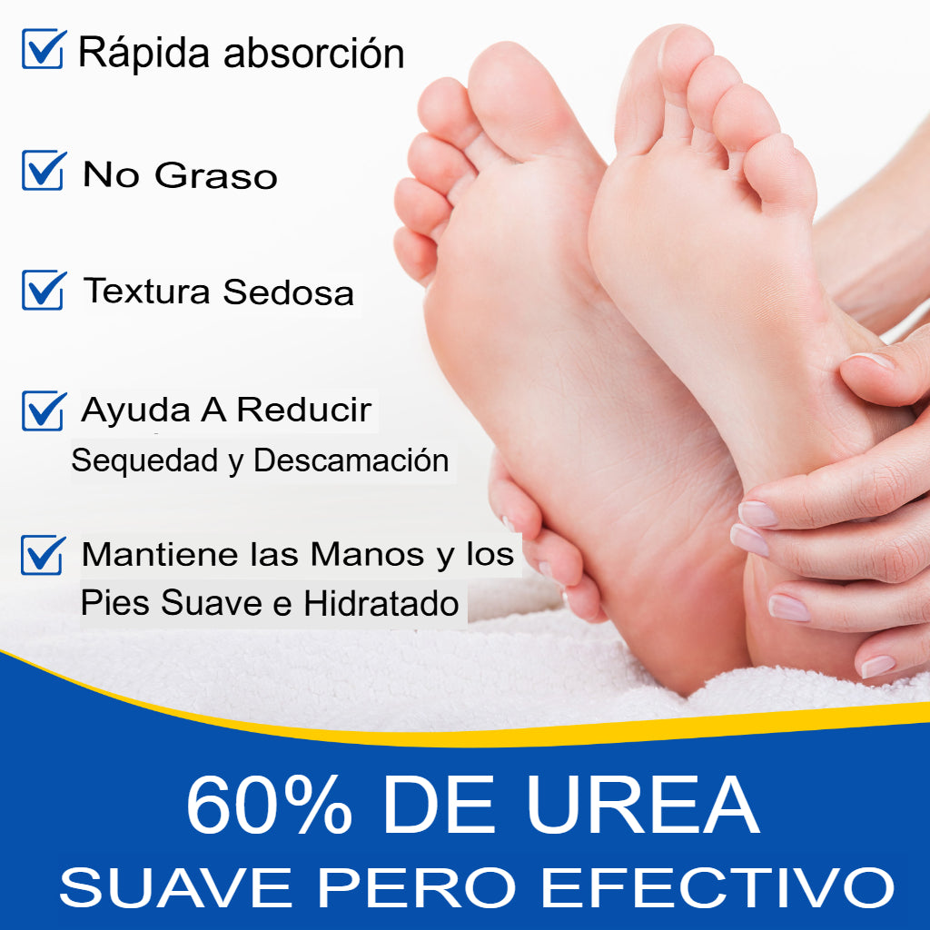 Combo Pies Suaves — Stick Urea 60% + Calcetín de Silicona | Resultados en 7 días