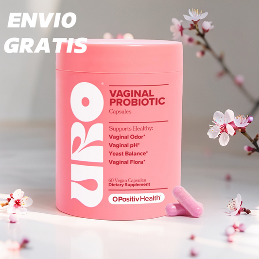 URO Vaginal Probiotics | Probióticos + Prebióticos para pH y Flora 60 cápsulas – Envío gratis RD