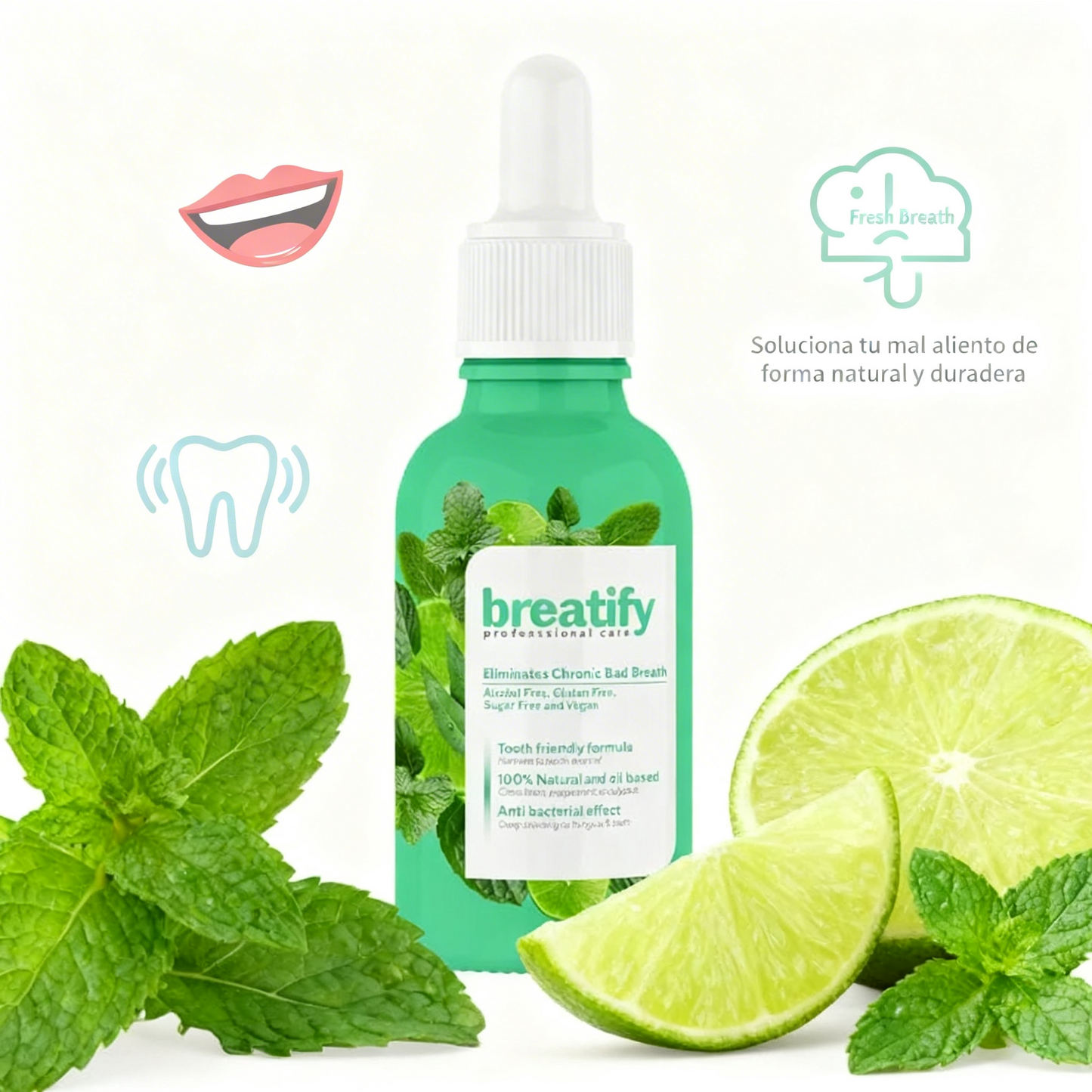 Breatify – Aceite Oral Natural para el Mal Aliento